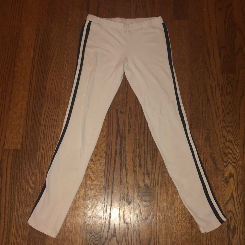White leggings